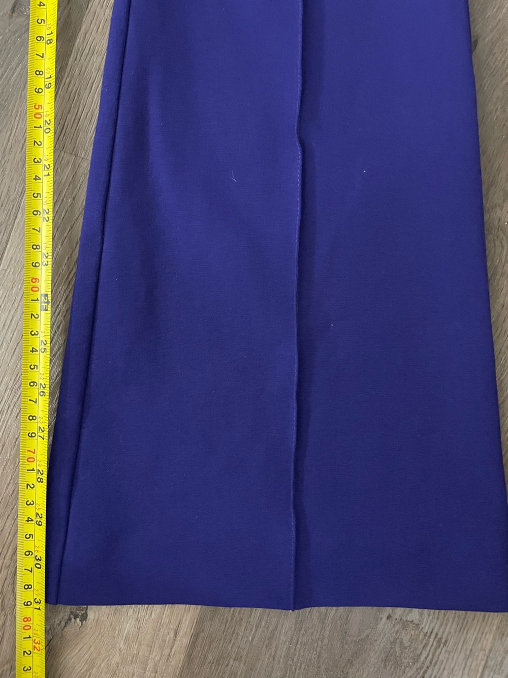 Reiss Dylan Flare Pants Purple Size 8 Brand New with Tags NWT Work Trousers - Picture 9 of 11